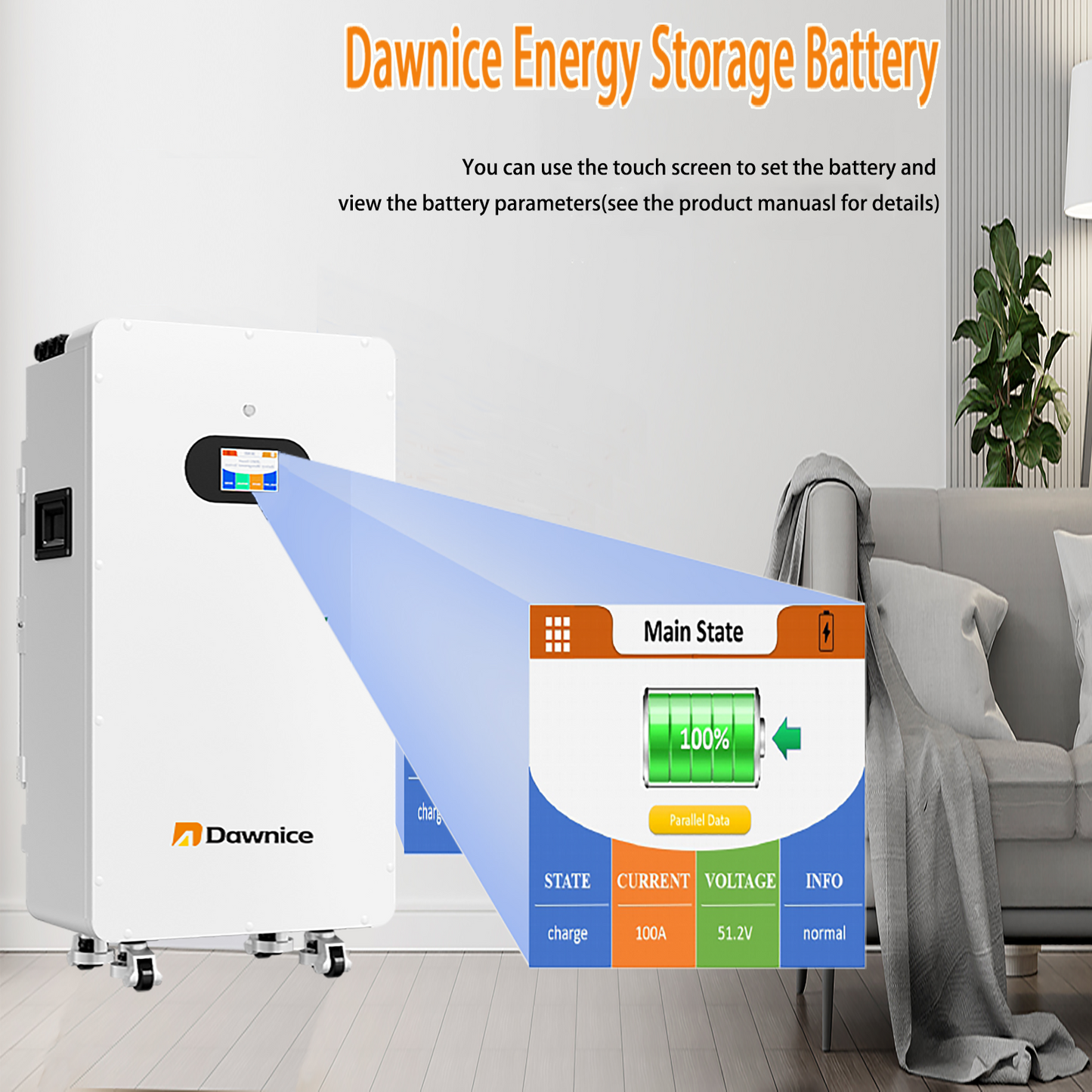 4Sets 51.2V 314Ah 16kWh LifePO4 Lithium Solar Batteries Built in 200A BMS,2Sets 16KW  Inverter 120V/240V AC Split Power Inverter Built in 4 MPPT Home Energy Storage Power Supply DC to AC Bluetooth Wireless
