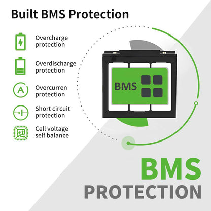 DDP to US inland - Dawnice 12V 200Ah LiFePO4 Battery with Built-in 100A BMS, 2560Wh Lithium Battery 10 Years Lifespan, Perfect for RV Camping, Solar Energy Storage, Back-up Power - US Warehouse in Stock