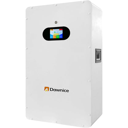 DDP to US inland - Dawnice 5KWh Solar Battery 48V 100Ah LifePO4 Lithium Solar Batteries Storage Pack Wall-Mounted Grade A Battery Cells 16S1P Built in 100A BMS Bluetooth Wireless Home Battery Backup Camping RV