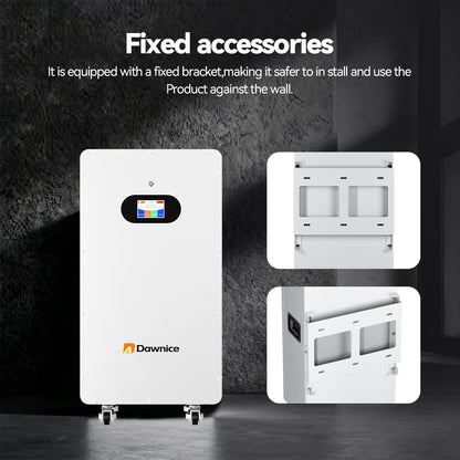 Dawnice 5KWh Solar Battery 48V 100Ah LifePO4 Lithium Solar